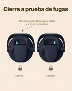 Termo Premium Fiesta con Asa Ergonómica | Acero Inoxidable 304 | 30 oz (887 ml)