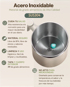 Taza de Café Térmica Portátil FANCY TEA con Tapa Hermética | Acero Inoxidable 304 | 430 ml