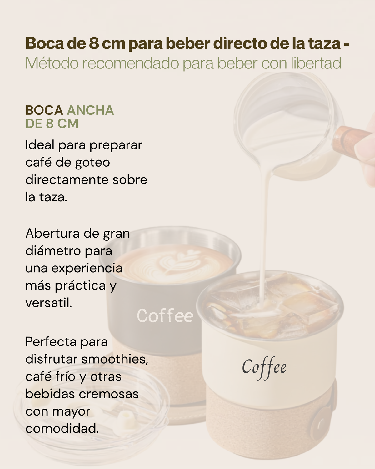 Taza Térmica Premium CAR COFFEE CUP con Tapa Hermética y Pitillo | Acero Inoxidable 304 | 420 ml