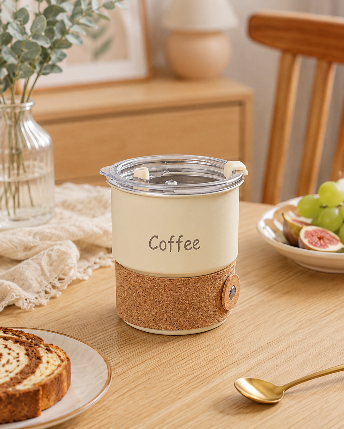 Taza Térmica Premium CAR COFFEE CUP™ con Tapa Hermética y Pitillo | Acero Inoxidable 304 | 420 ml
