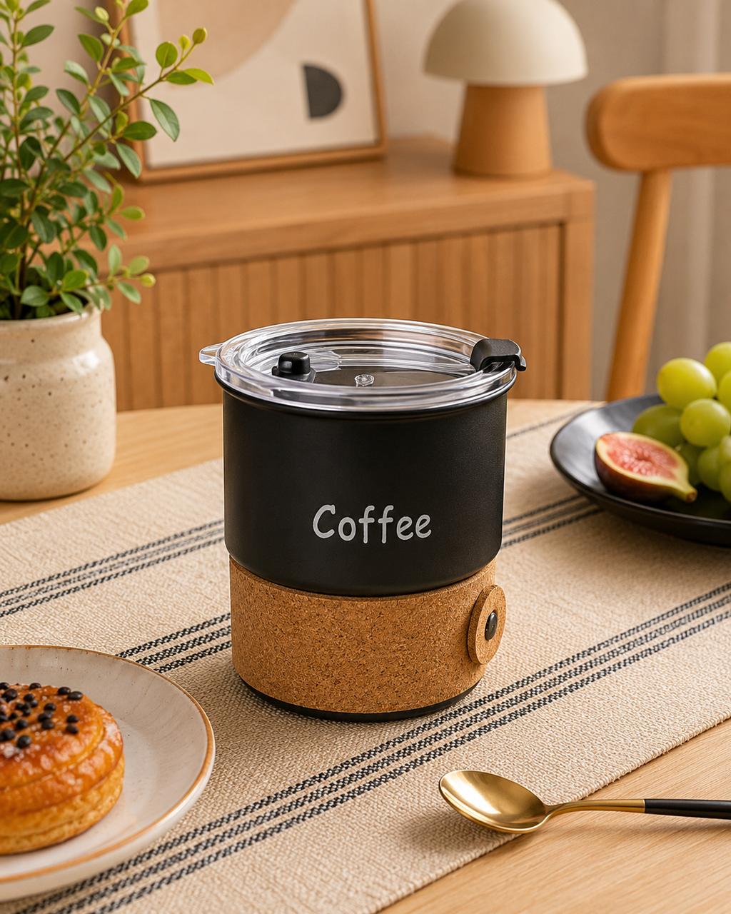 Taza Térmica Premium CAR COFFEE CUP™ con Tapa Hermética y Pitillo | Acero Inoxidable 304 | 420 ml