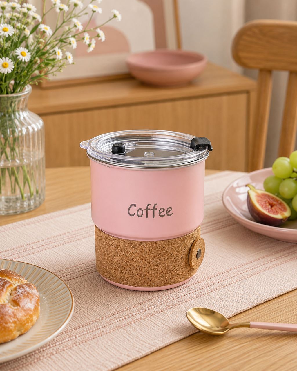 Taza Térmica Premium CAR COFFEE CUP™ con Tapa Hermética y Pitillo | Acero Inoxidable 304 | 420 ml