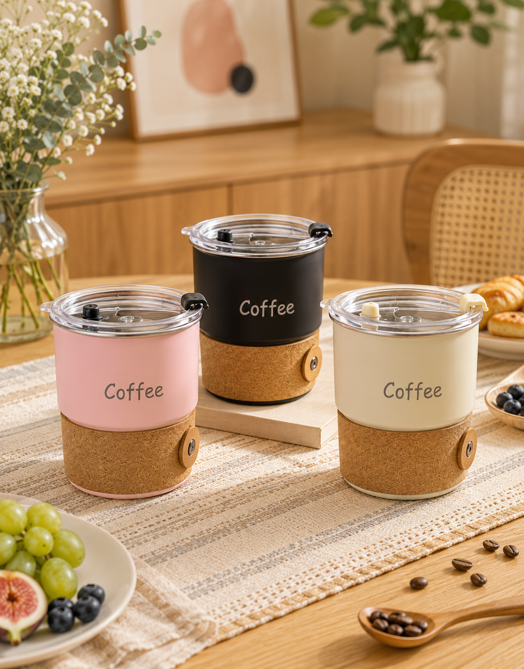 Taza Térmica Premium CAR COFFEE CUP™ con Tapa Hermética y Pitillo | Acero Inoxidable 304 | 420 ml
