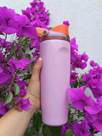 Termo Premium Fiesta con Asa Ergonómica | Acero Inoxidable 304 | 30 oz (887 ml)