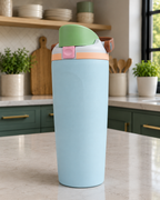 Termo Premium Fiesta con Asa Ergonómica | Acero Inoxidable 304 | 30 oz (887 ml)