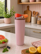 Termo Premium Fiesta con Asa Ergonómica | Acero Inoxidable 304 | 30 oz (887 ml)