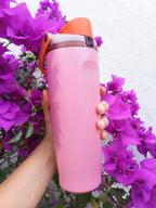 Termo Premium Fiesta con Asa Ergonómica | Acero Inoxidable 304 | 30 oz (887 ml)