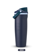 Termo Premium Fiesta con Asa Ergonómica | Acero Inoxidable de Doble Pared | 30 oz (887 ml)