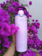 Termo Premium Fiesta con Asa Ergonómica | Acero Inoxidable 304 | 30 oz (887 ml)